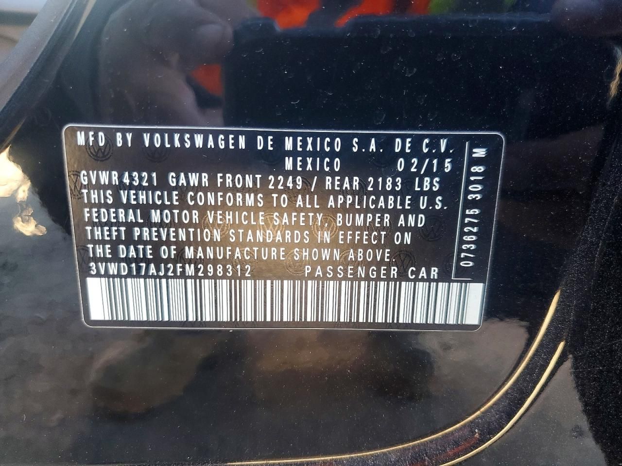 2015 Volkswagen Jetta se