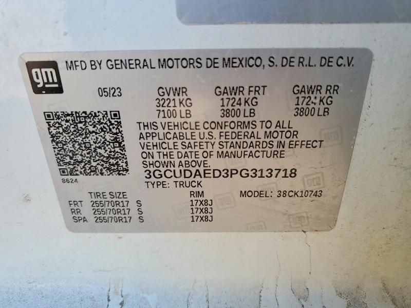 2023 Chevrolet Silverado K1500