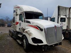 Salvage trucks for sale at Ellwood City, PA auction: 2020 Kenworth T680 Semi Truck