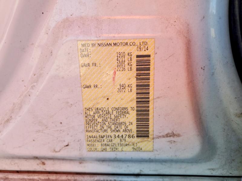 2015 Nissan Altima 2.5