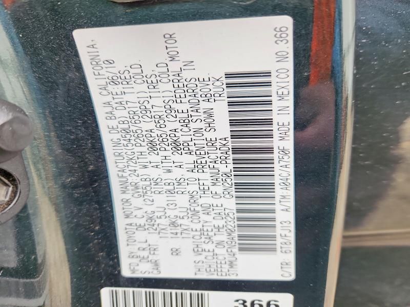 2010 Toyota Tacoma Double cab Long bed