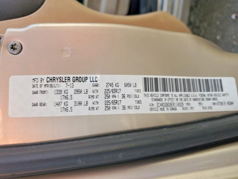 2014 Dodge Grand Caravan se