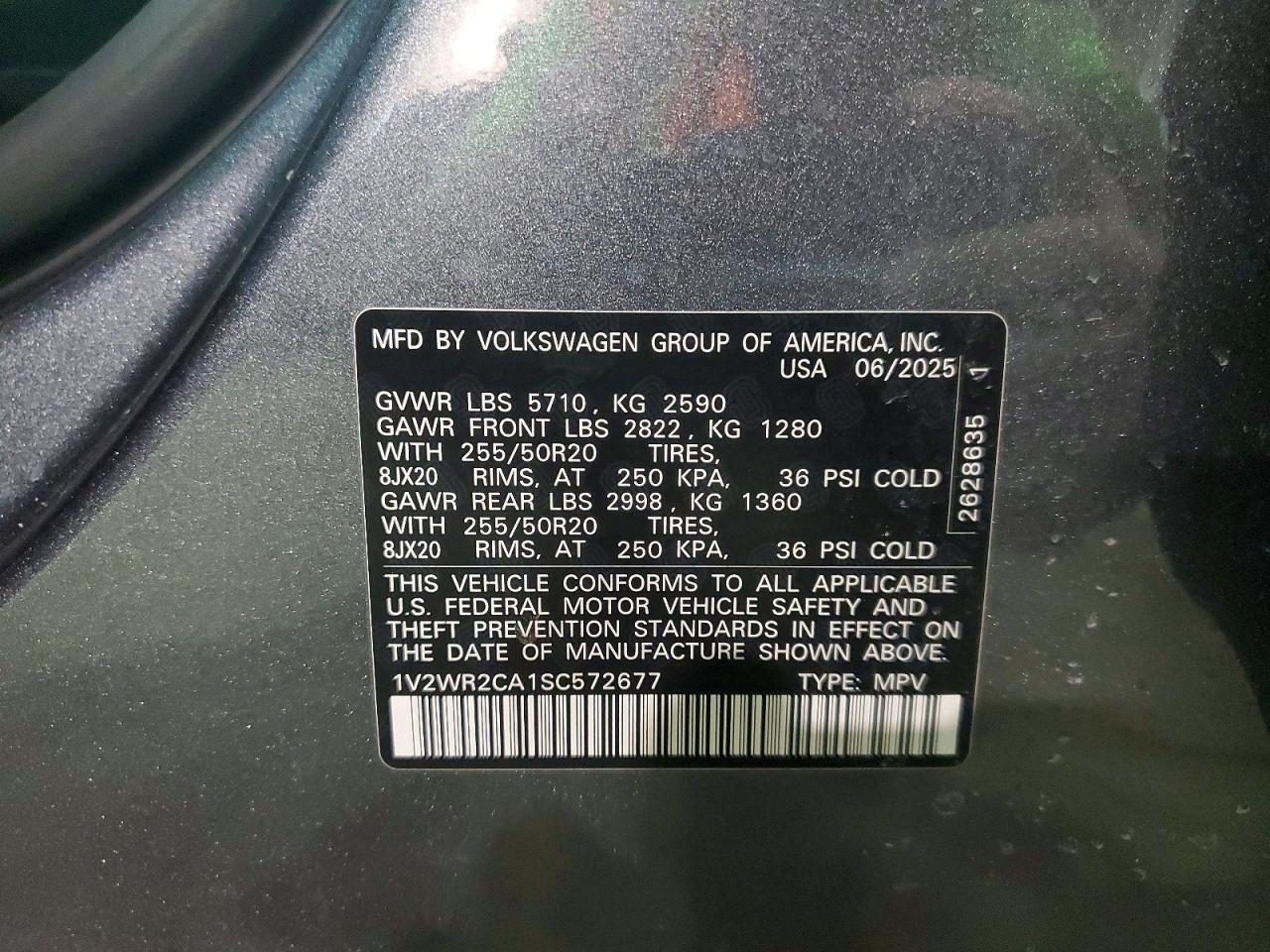 2025 Volkswagen Atlas se