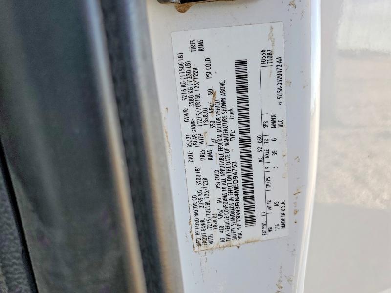 2021 Ford F350 Super Duty Utility / Service Truck