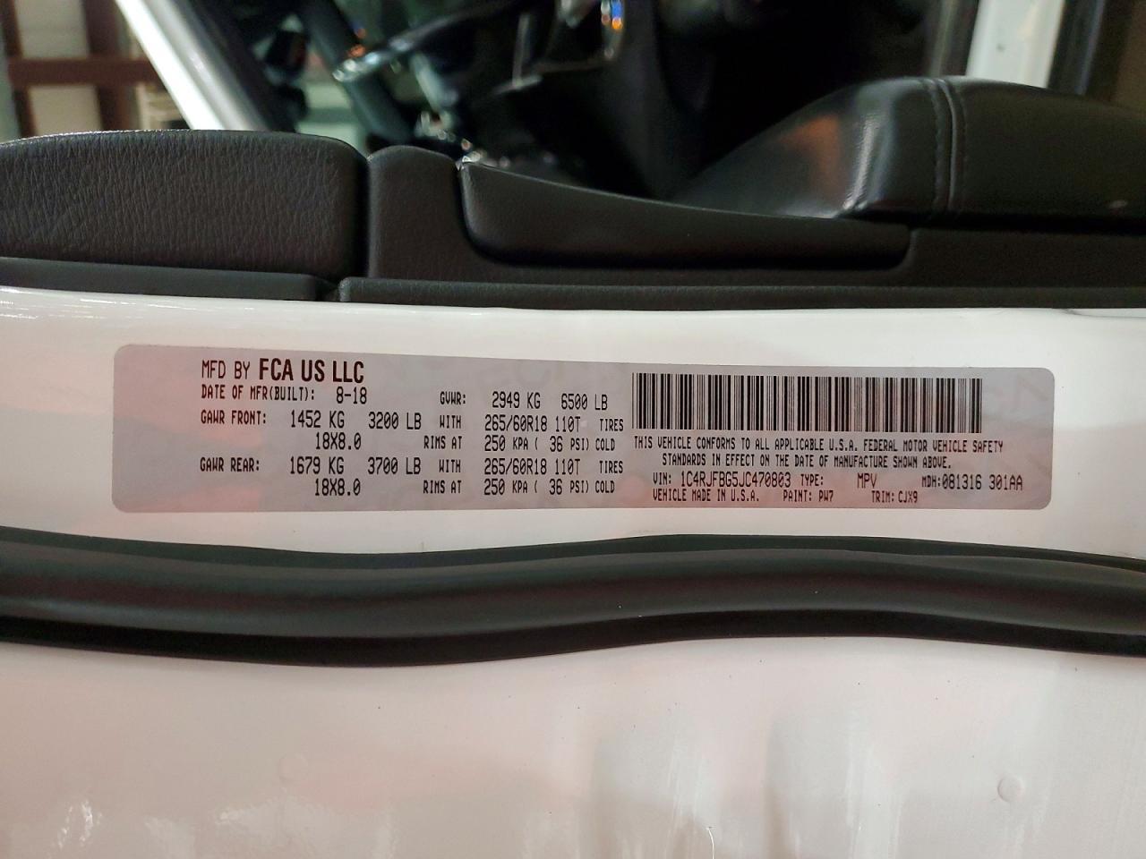 2018 Jeep Grand Cherokee Limited