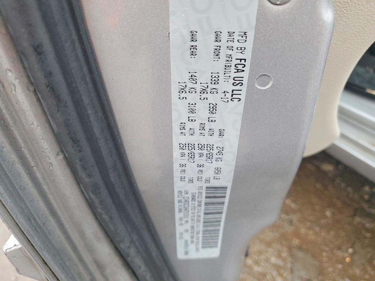 2017 Dodge Grand Caravan sxt