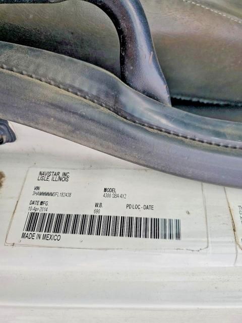 2015 International 4300 BOX Truck