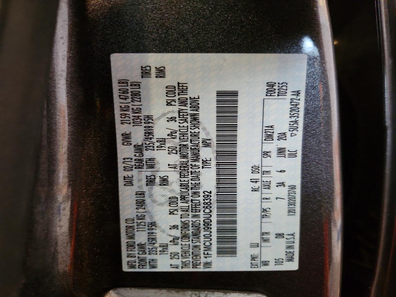 2013 Ford Escape Titanium