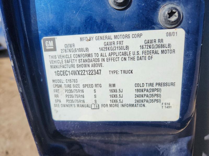 2002 Chevrolet Silverado C1500