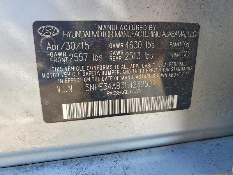 2015 Hyundai Sonata Sport 2.0t