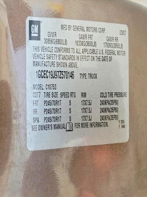 2007 Chevrolet Silverado C1500