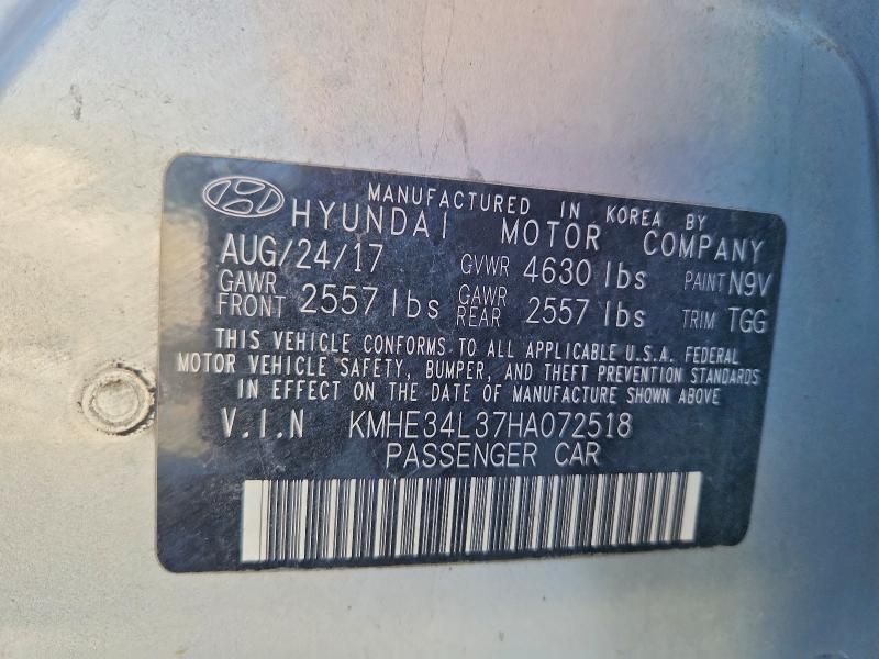 2017 Hyundai Sonata Hybrid