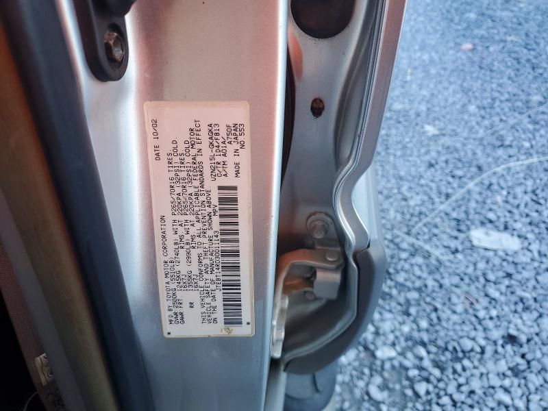 2003 Toyota 4runner SR5