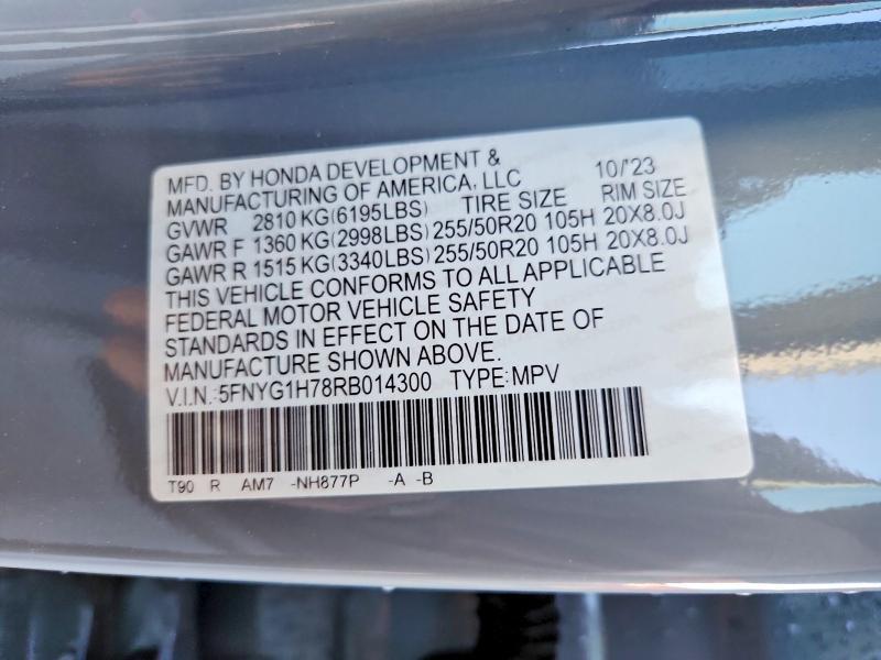 2024 Honda Pilot Touring