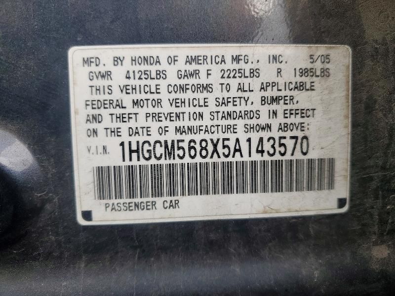 2005 Honda Accord ex