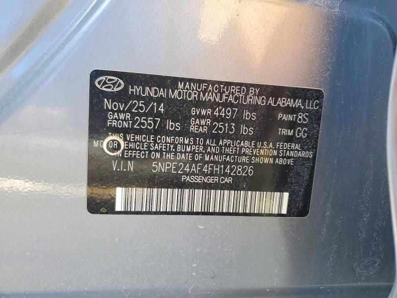 2015 Hyundai Sonata se