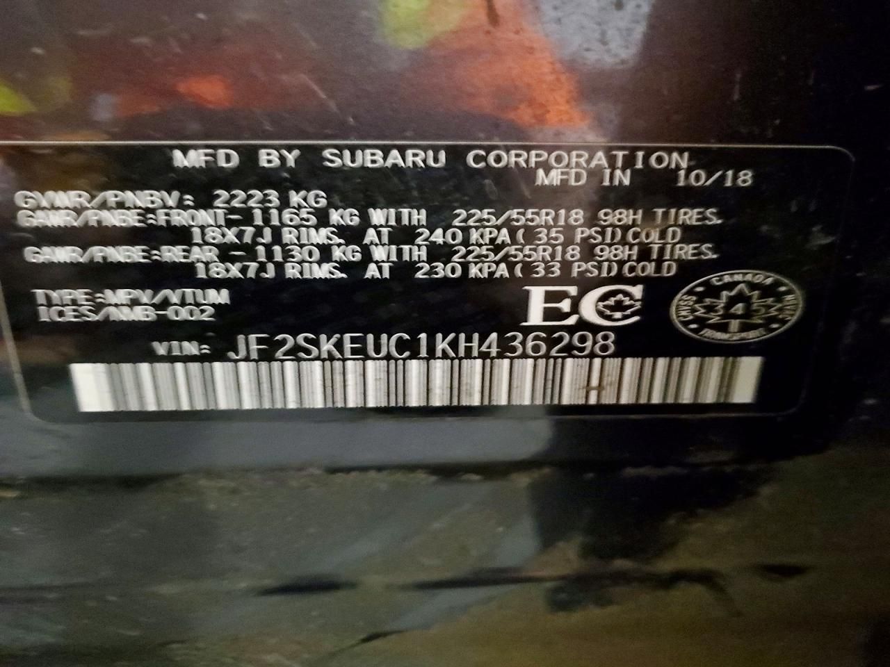 2019 Subaru Forester Limited