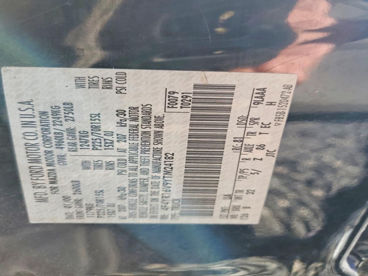 2000 Mazda B3000 Troy lee Edition