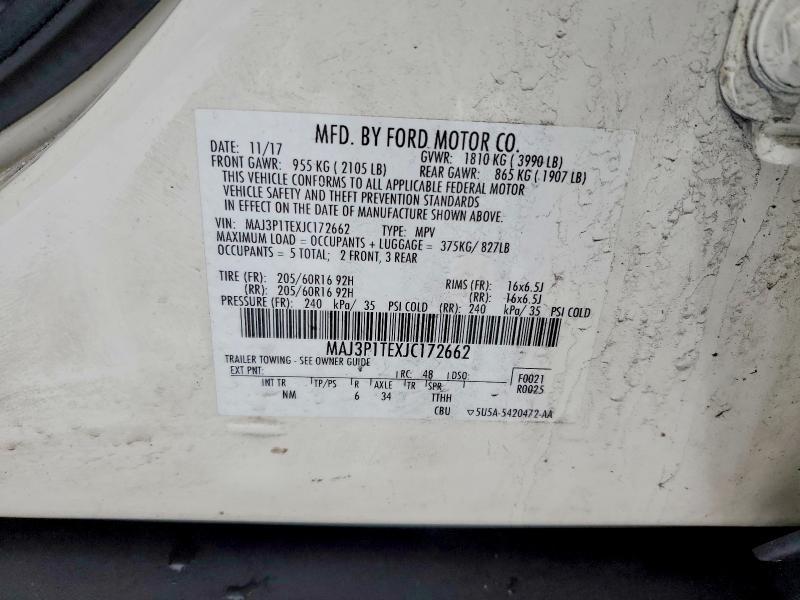 2018 Ford Ecosport se