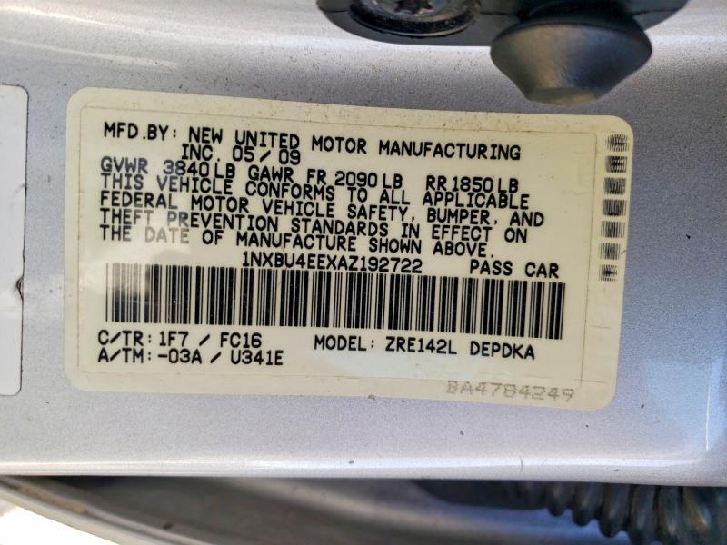 2010 Toyota Corolla Base