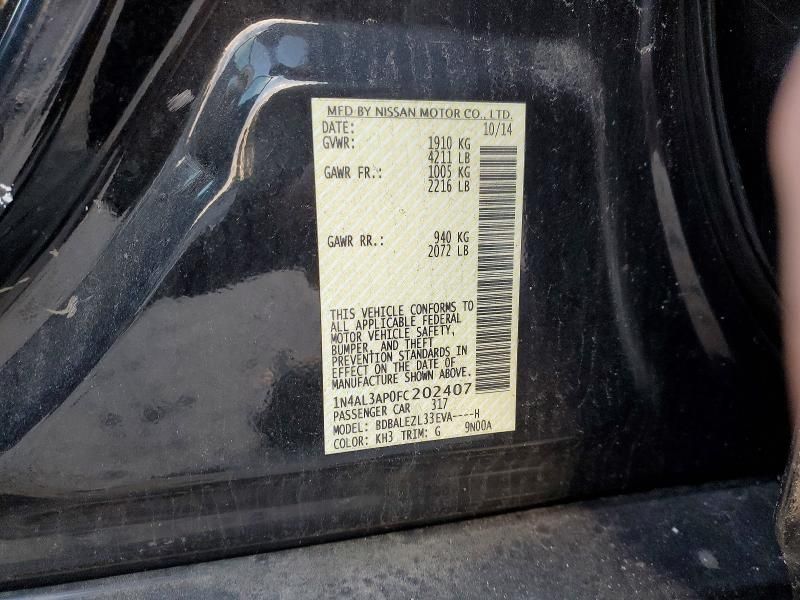 2015 Nissan Altima 2.5