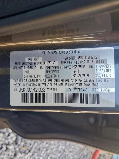 2017 Mazda Cx-5 Grand Touring