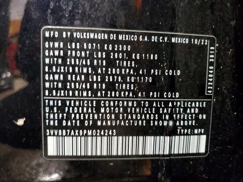 2023 Volkswagen Tiguan se R-line Black