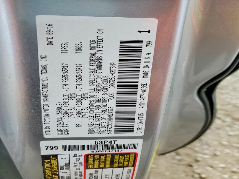 2017 Toyota Tacoma Access cab