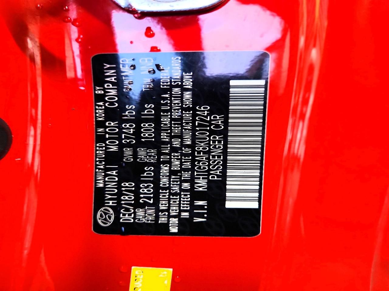 2019 Hyundai Veloster Base