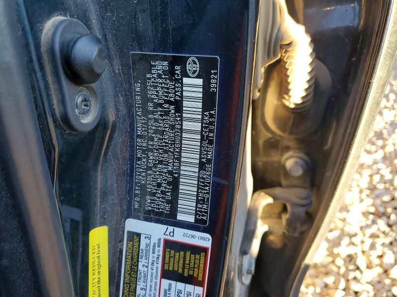 2017 Toyota Camry se