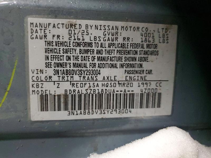 2025 Nissan Sentra sr