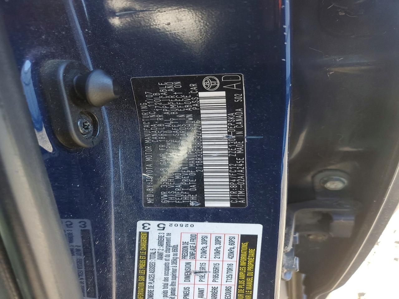 2008 Toyota Corolla ce