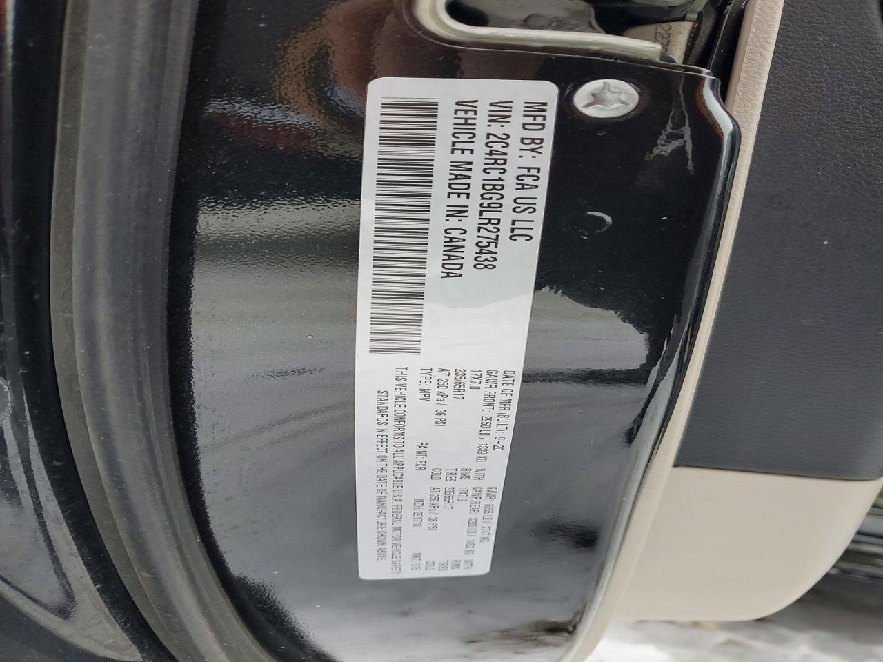 2020 Chrysler Pacifica Touring l