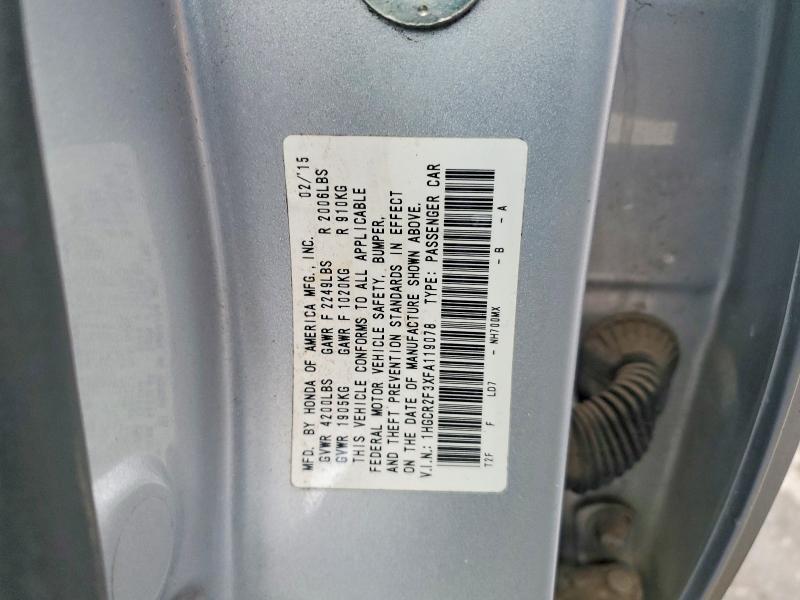 2015 Honda Accord lx