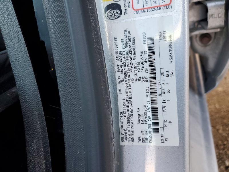2019 Ford Fiesta se