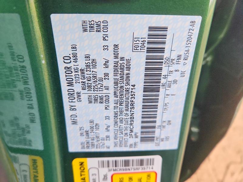 2025 Ford Bronco Sport big Bend