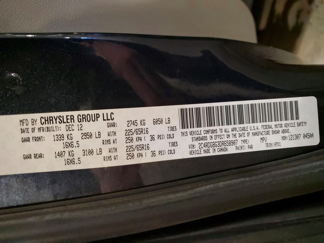 2013 Dodge Grand Caravan se