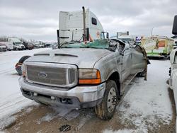 Ford salvage cars for sale: 1999 Ford Truck F350 Crew c pu 4X4 d