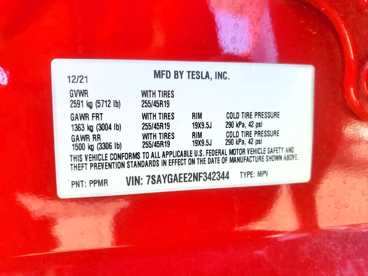 2022 Tesla Model y