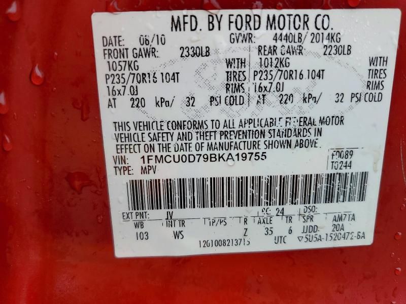 2011 Ford Escape xlt