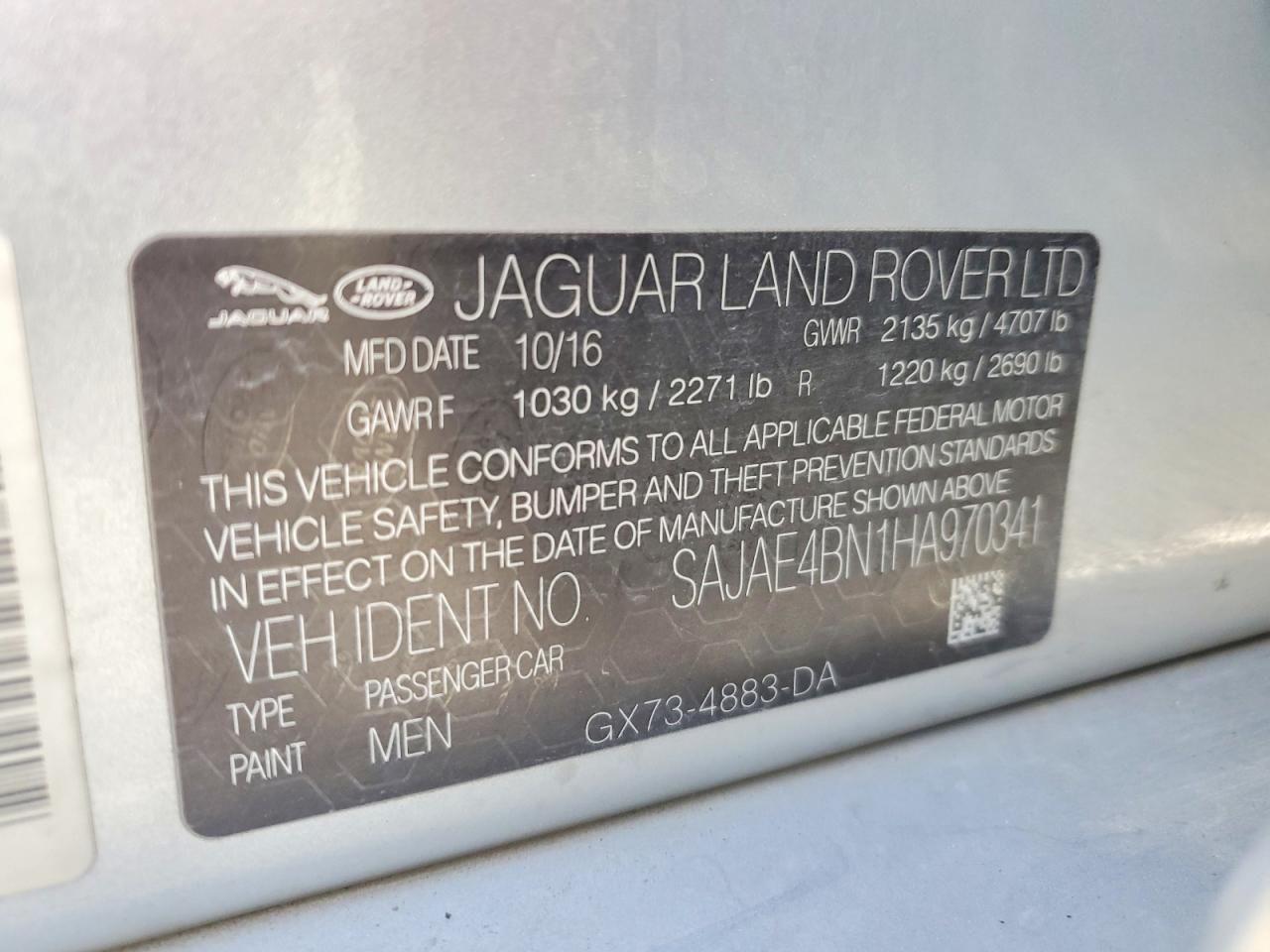 2017 Jaguar Xe Prestige