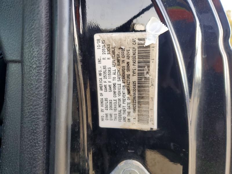 2009 Honda Accord exl