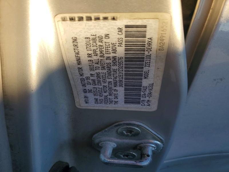 2000 Toyota Corolla ve