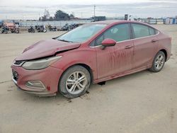 Chevrolet Vehiculos salvage en venta: 2017 Chevrolet Cruze lt