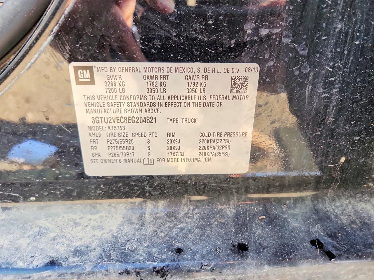 2014 GMC Sierra K1500 slt