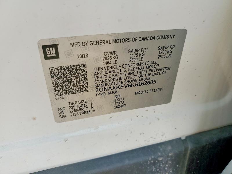 2019 Chevrolet Equinox lt