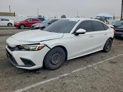 Honda Civic salvage cars for sale: 2022 Honda Civic lx