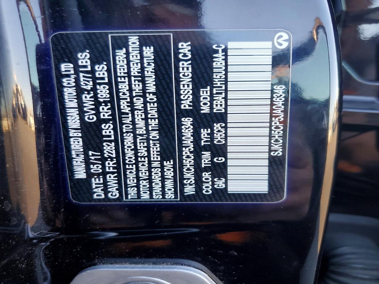 2018 Infiniti Qx30 Base
