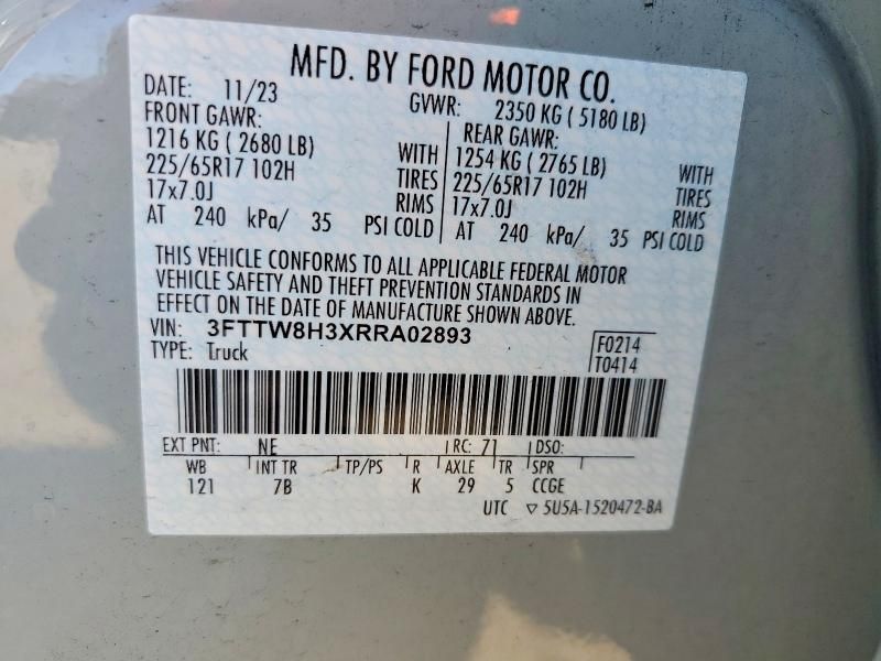 2024 Ford Maverick xlt