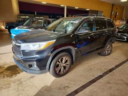 Salvage cars for sale from Copart Exeter, RI: 2015 Toyota Highlander xle